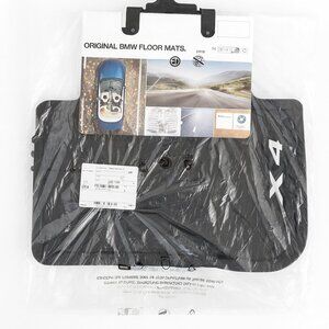 Original BMW Floor Mats OEM All Weather Black Rubber Genuine BMW Set-I001
